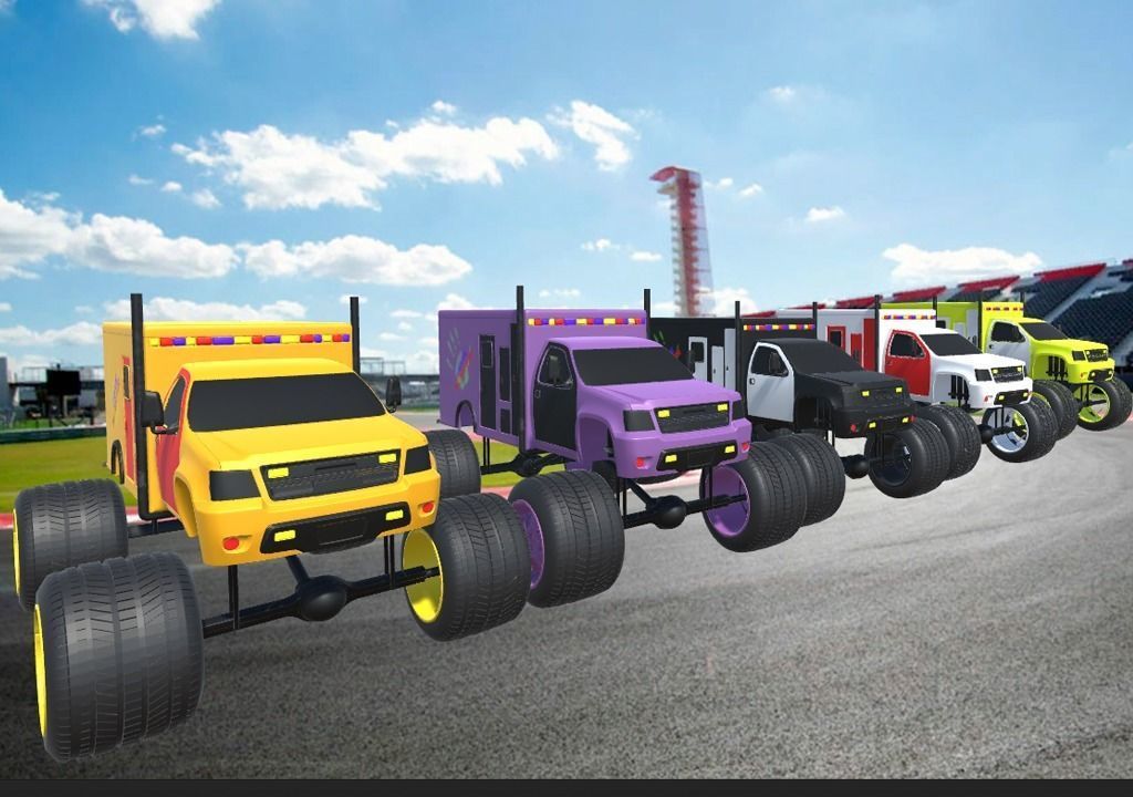  Low Poly Monster Turks pack-3 Low-poly 3D model_2