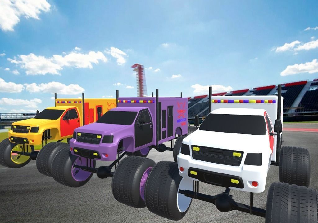  Low Poly Monster Turks pack-3 Low-poly 3D model_3