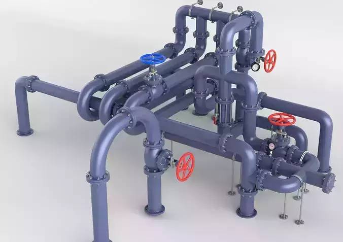 Pipe Assembly Pack  3D model