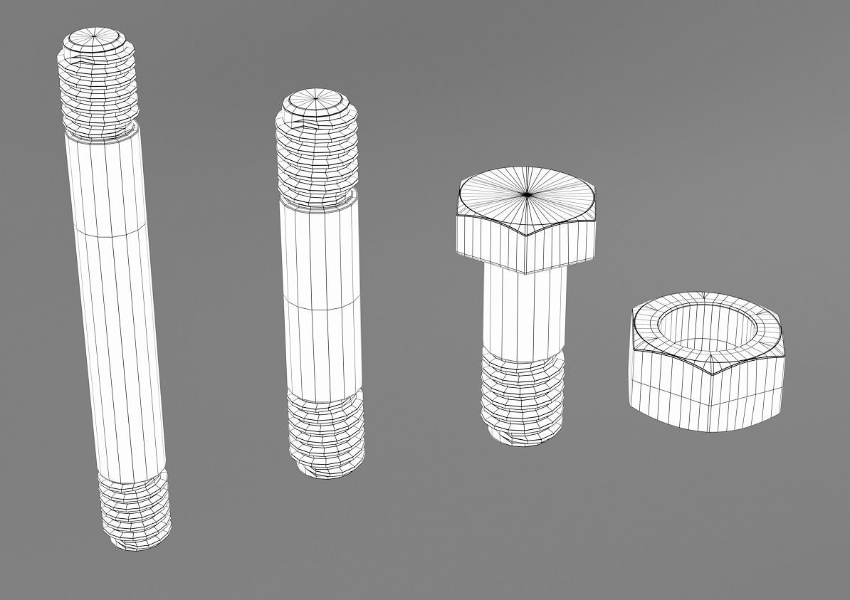 Pipe Assembly Pack 3D model_9