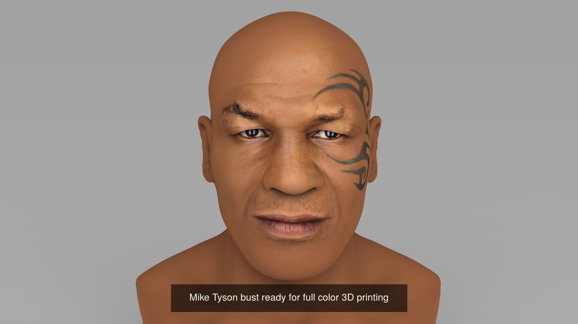 MEGA PACK 70 busts ready for full color 3D printing  3D Model Collection_58