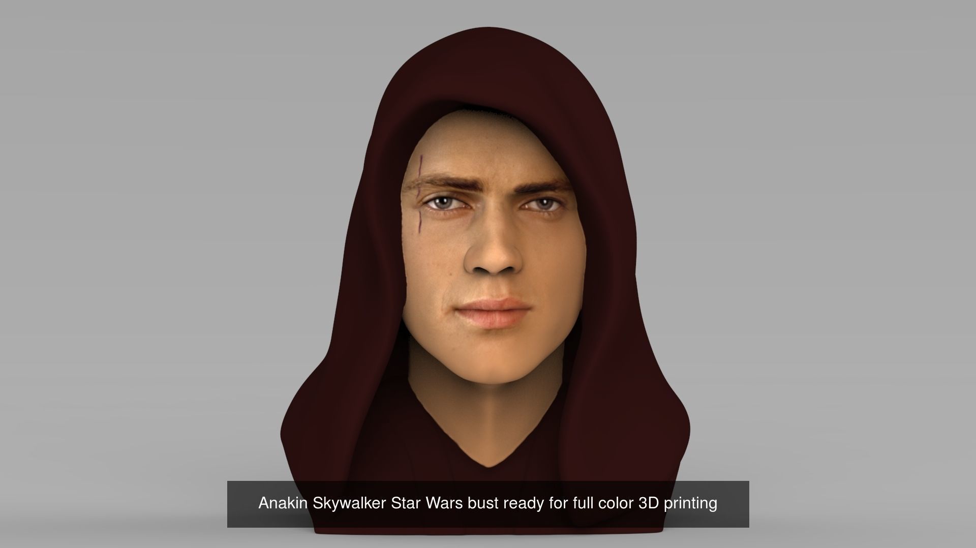 MEGA PACK 70 busts ready for full color 3D printing  3D Model Collection_78