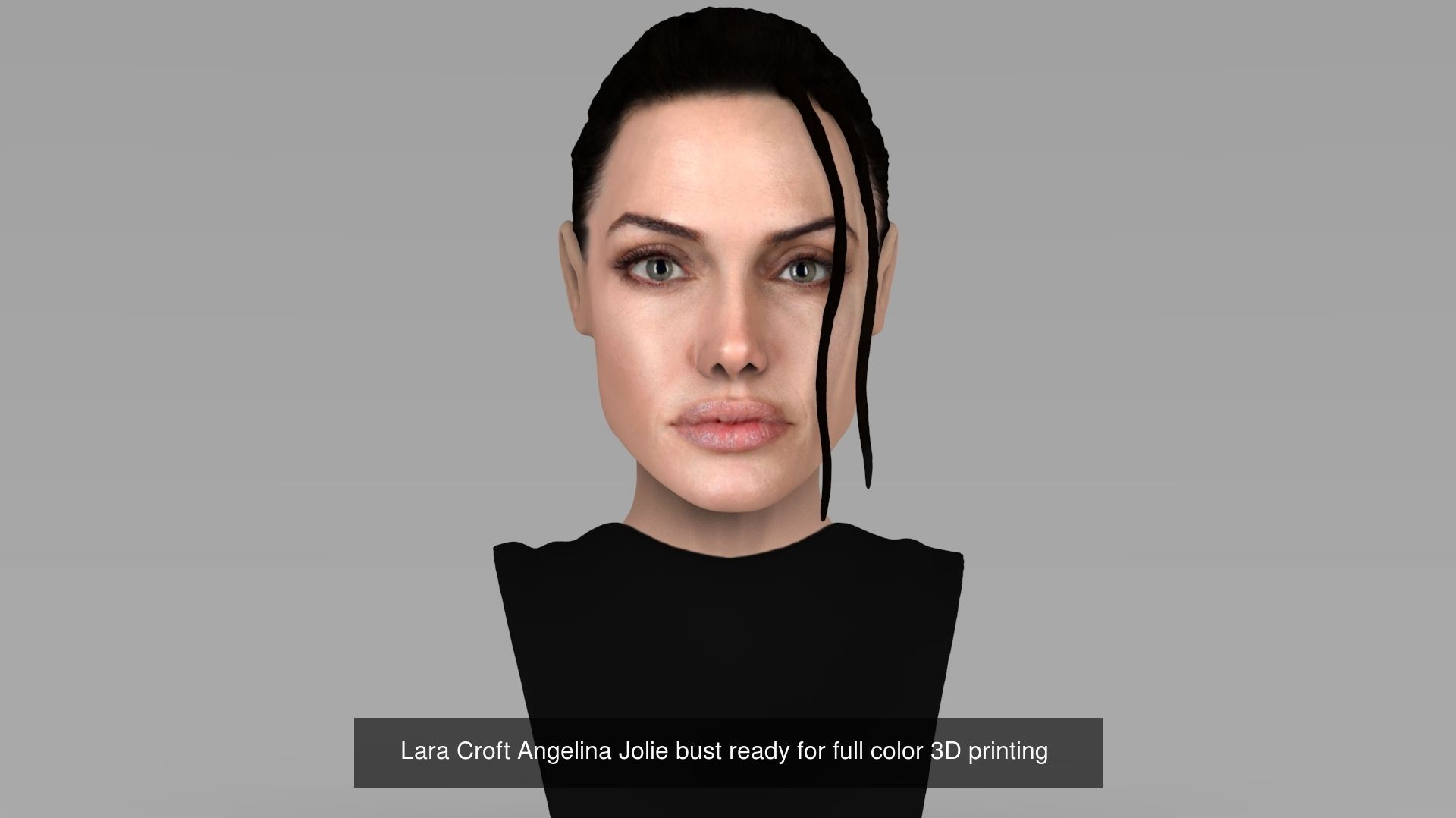 MEGA PACK 70 busts ready for full color 3D printing  3D Model Collection_92