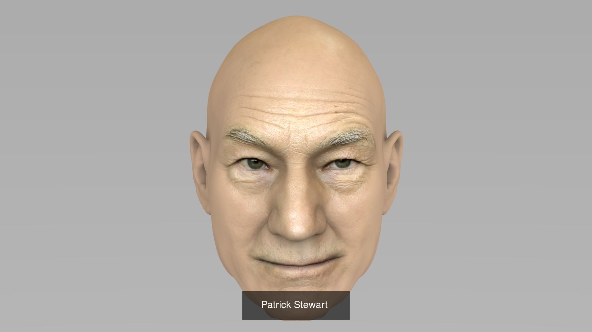 MEGA PACK 74 Famous People heads models  3D Model Collection_118