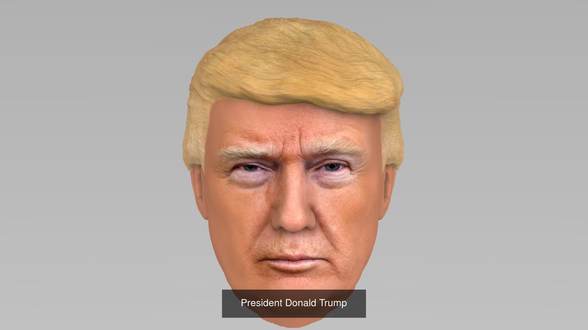 MEGA PACK 74 Famous People heads models  3D Model Collection_97