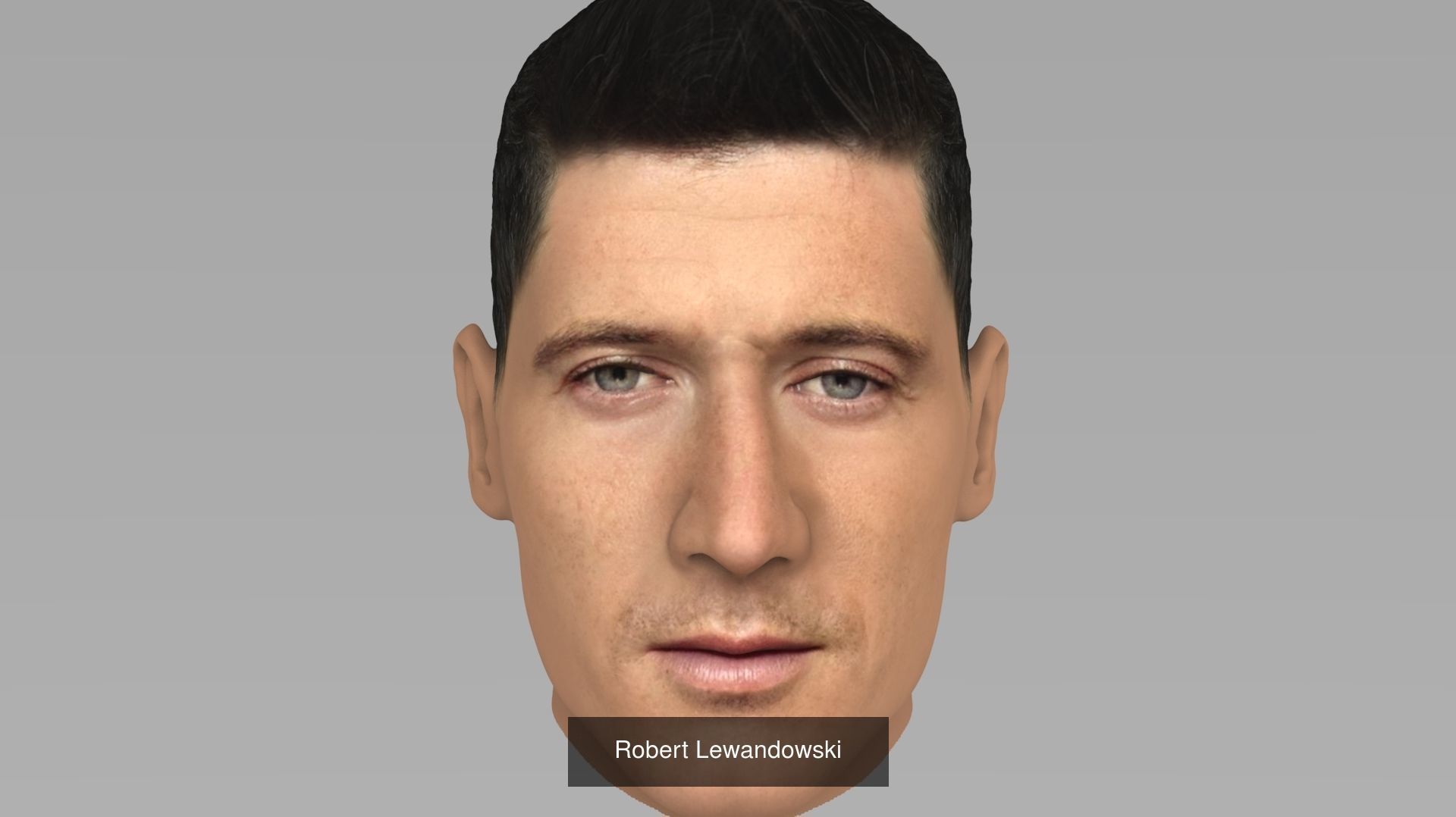 MEGA PACK 74 Famous People heads models  3D Model Collection_76