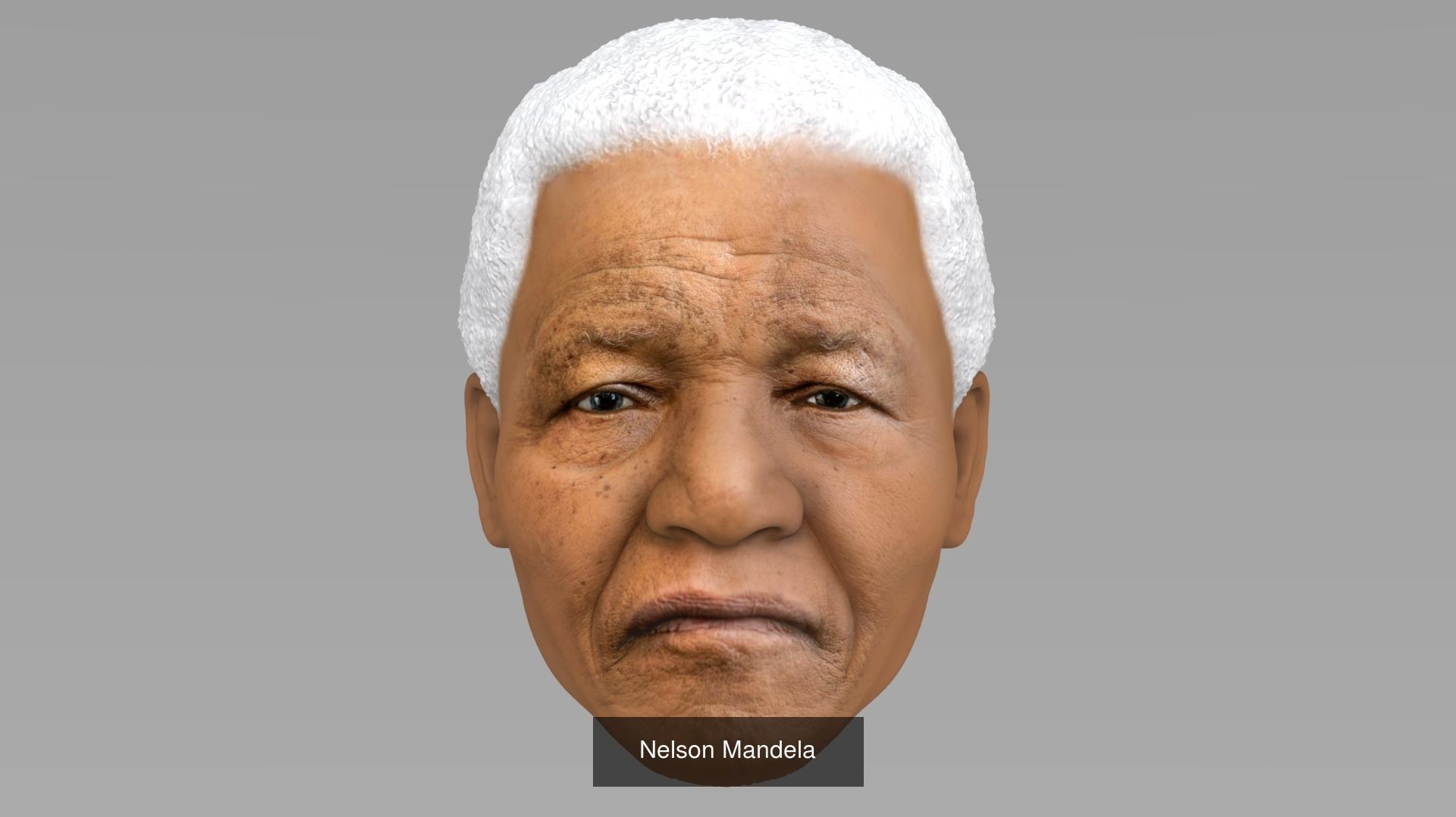 MEGA PACK 74 Famous People heads models  3D Model Collection_107