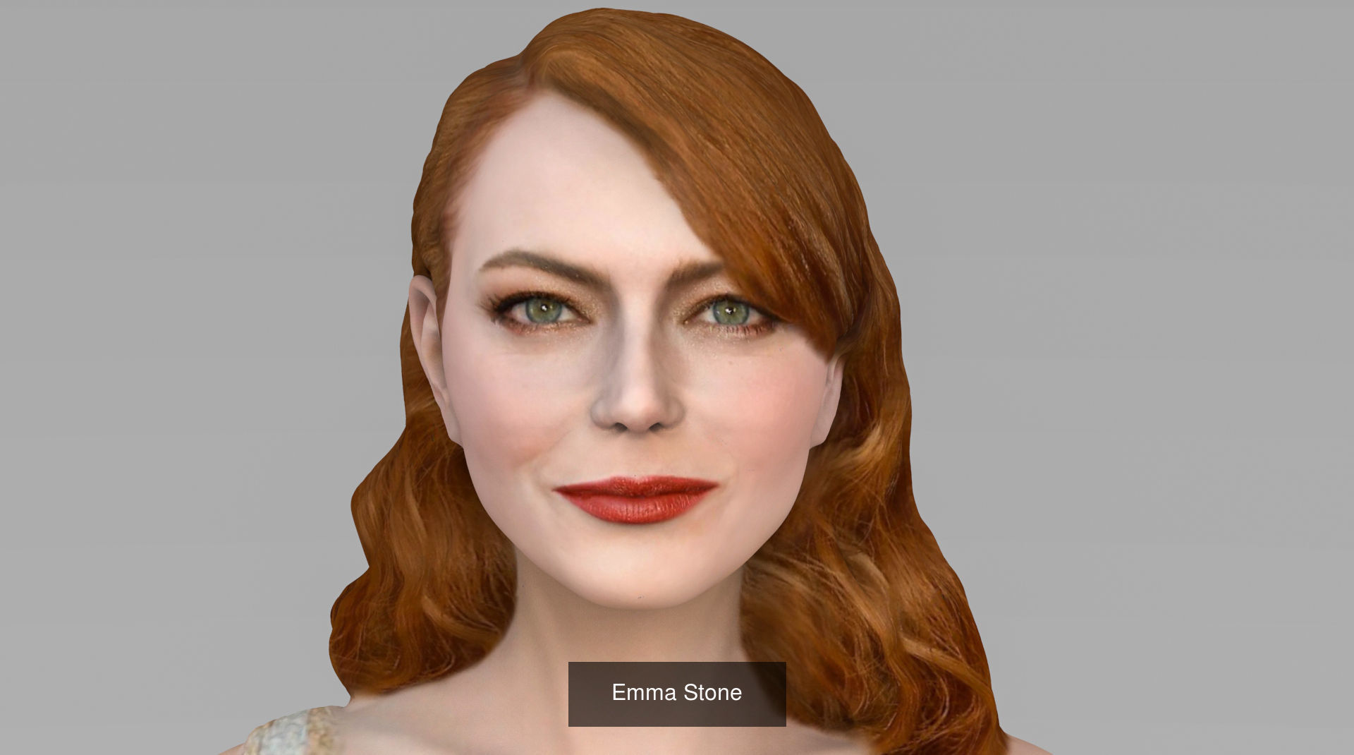 MEGA PACK 74 Famous People heads models  3D Model Collection_37