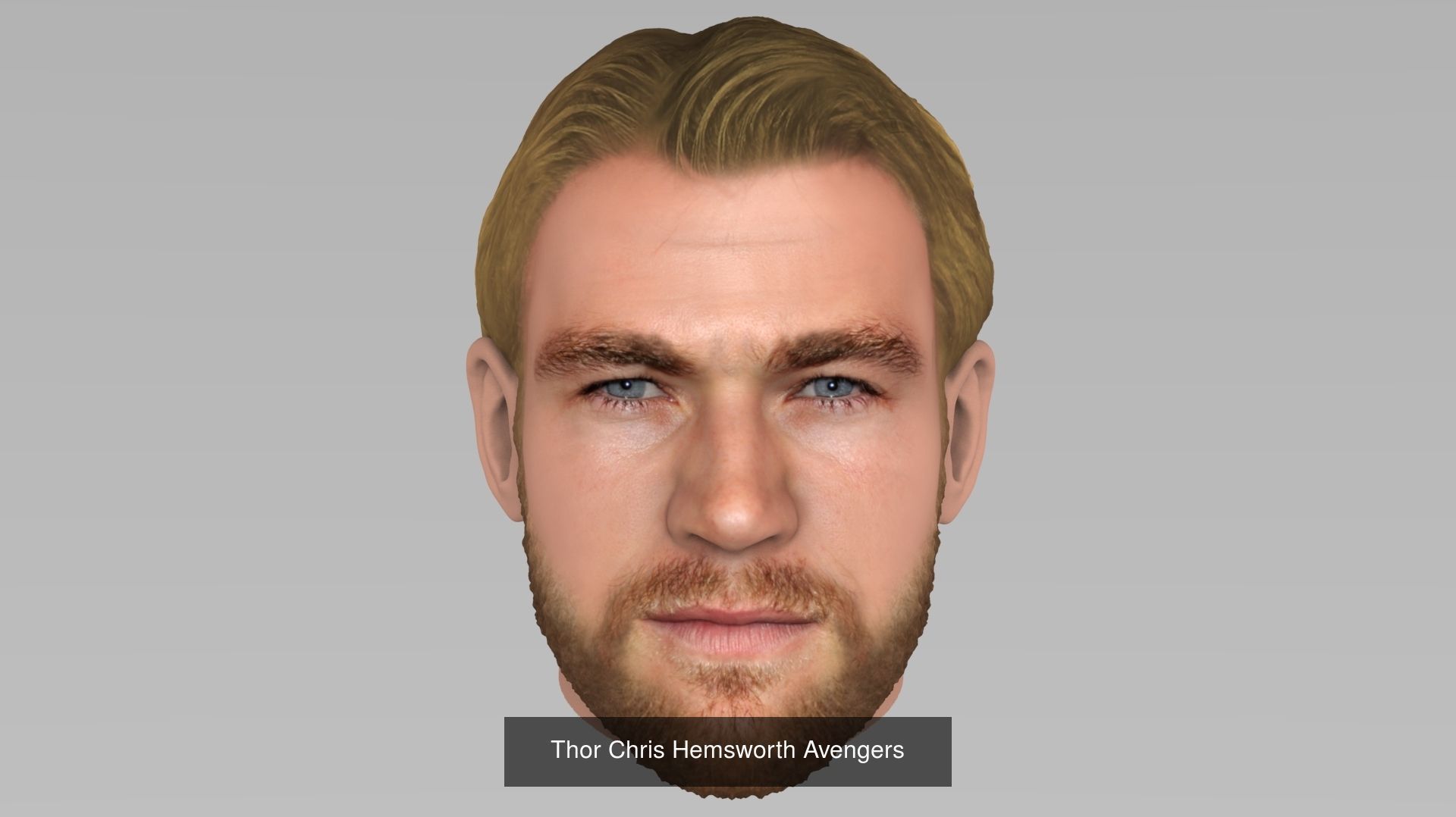 MEGA PACK 74 Famous People heads models  3D Model Collection_86