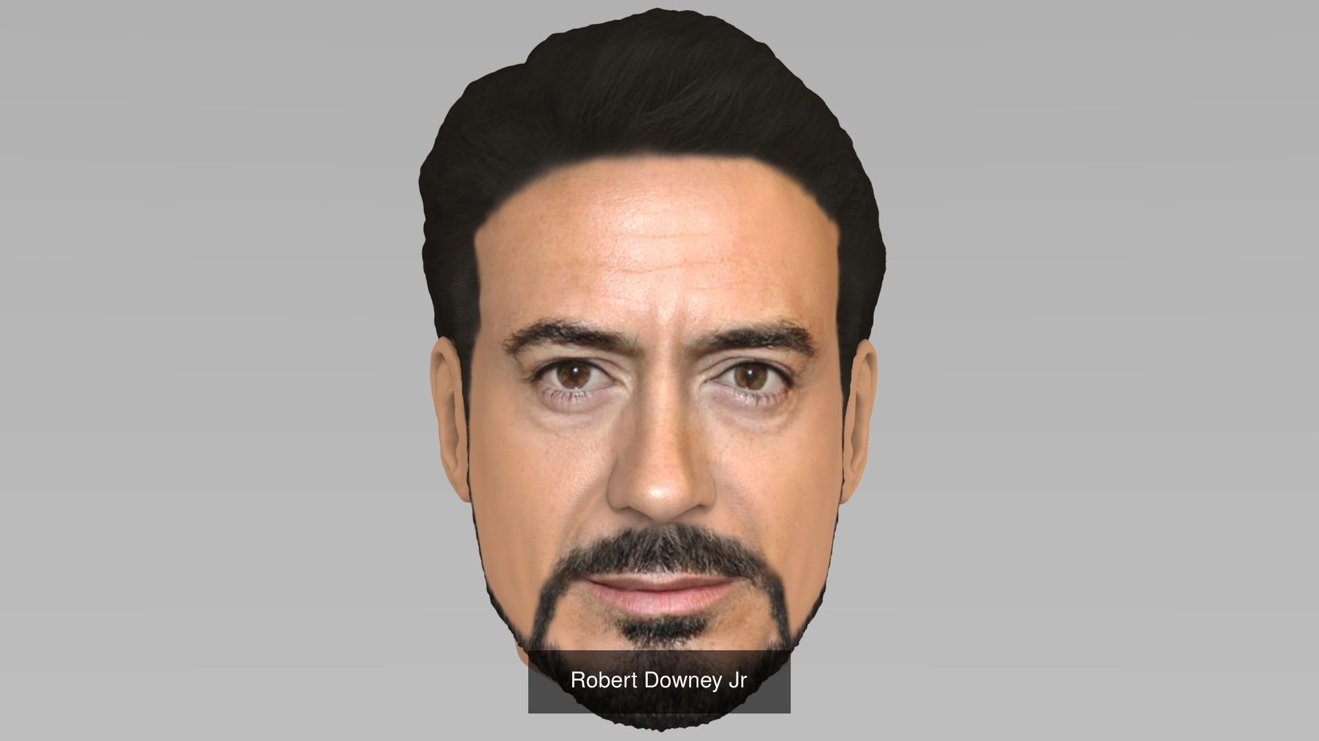 MEGA PACK 74 Famous People heads models  3D Model Collection_85