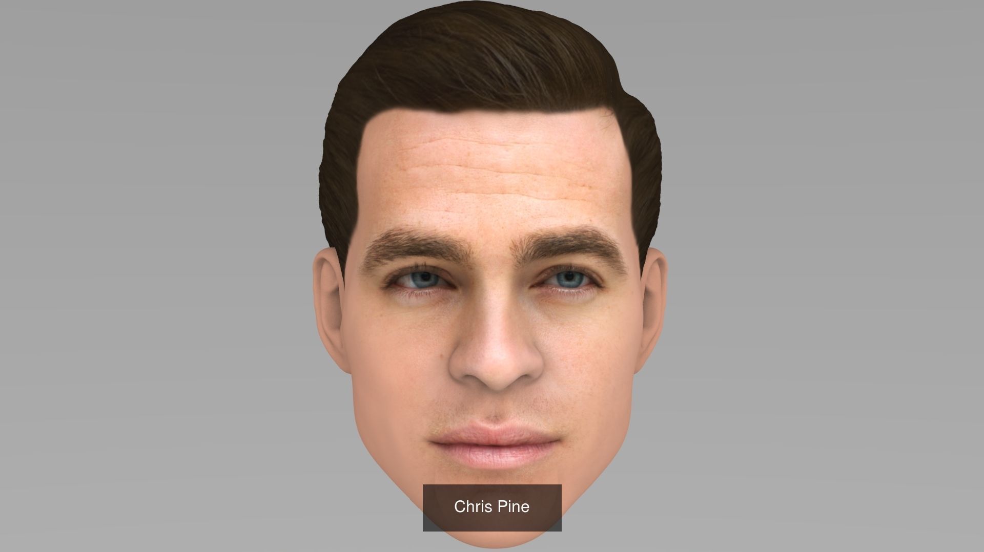 MEGA PACK 74 Famous People heads models  3D Model Collection_91