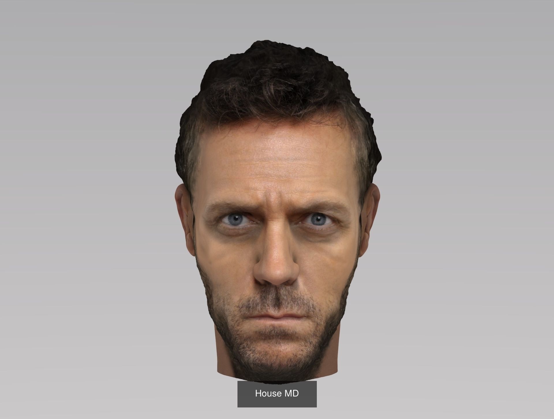 MEGA PACK 74 Famous People heads models  3D Model Collection_21