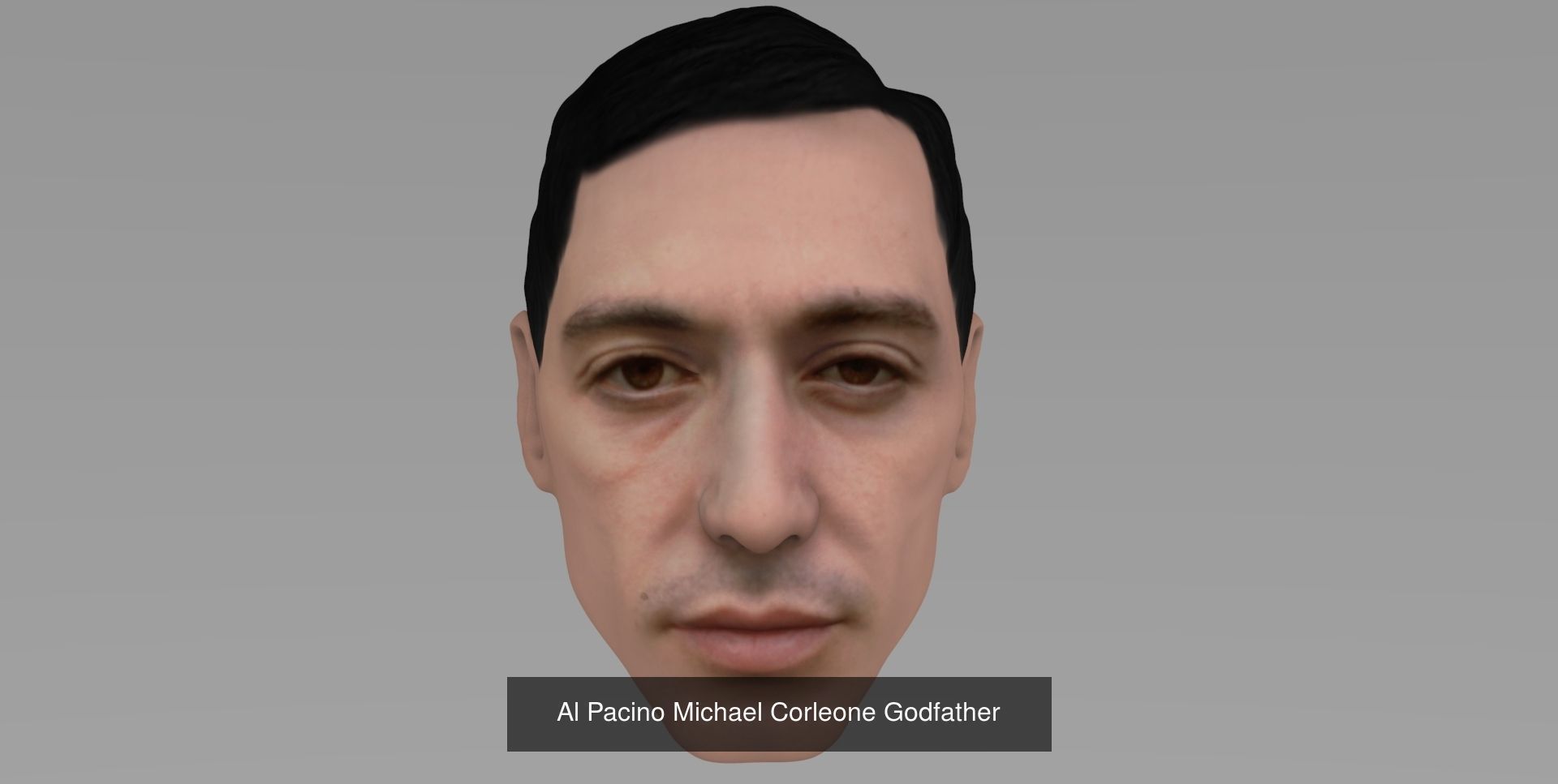 MEGA PACK 74 Famous People heads models  3D Model Collection_62