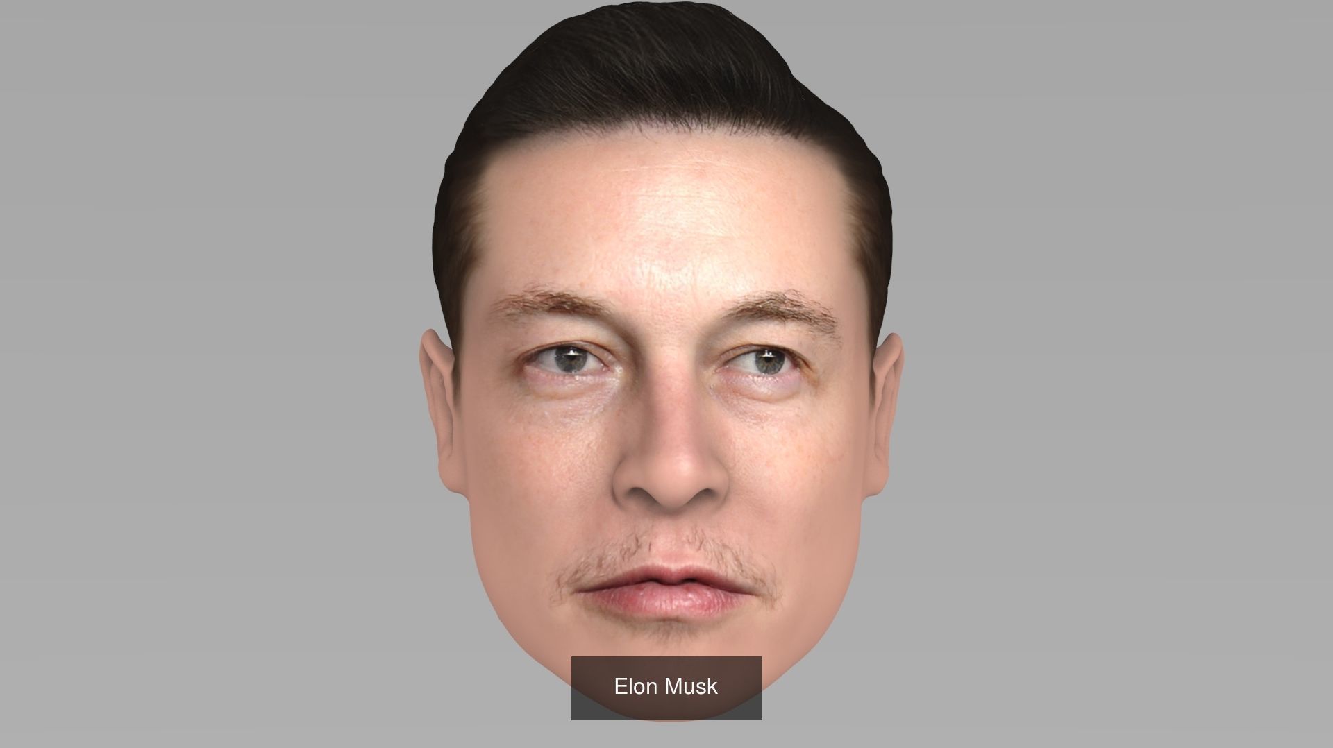 MEGA PACK 74 Famous People heads models  3D Model Collection_77