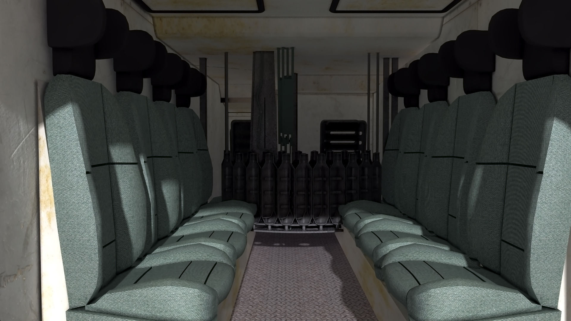 Pandur 2 armored vehicle 3D model_6