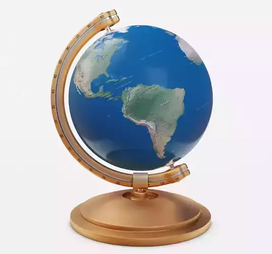 Simple Globe 3D model