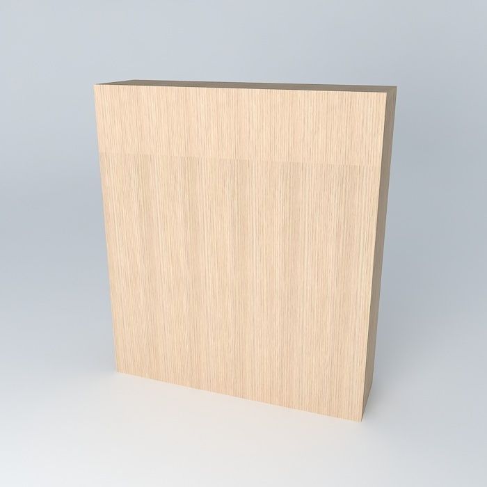 Closet doors 5 Free 3D model_1