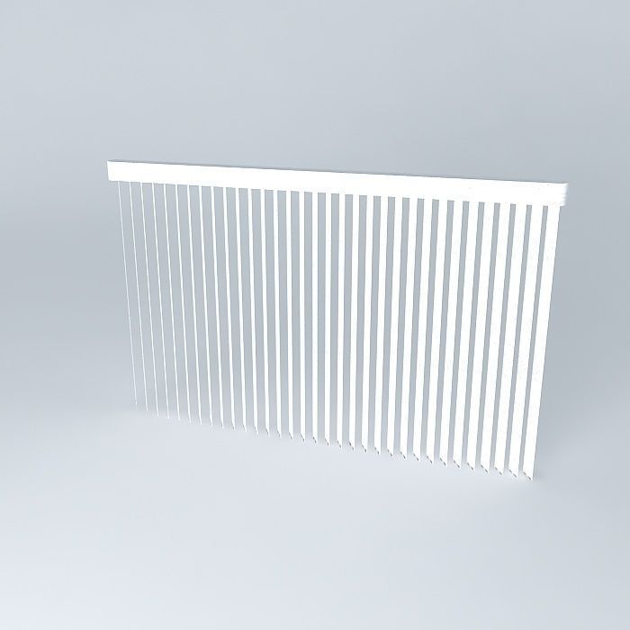 Persiana vertical Free 3D model_1