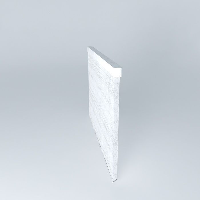 Persiana vertical Free 3D model_2