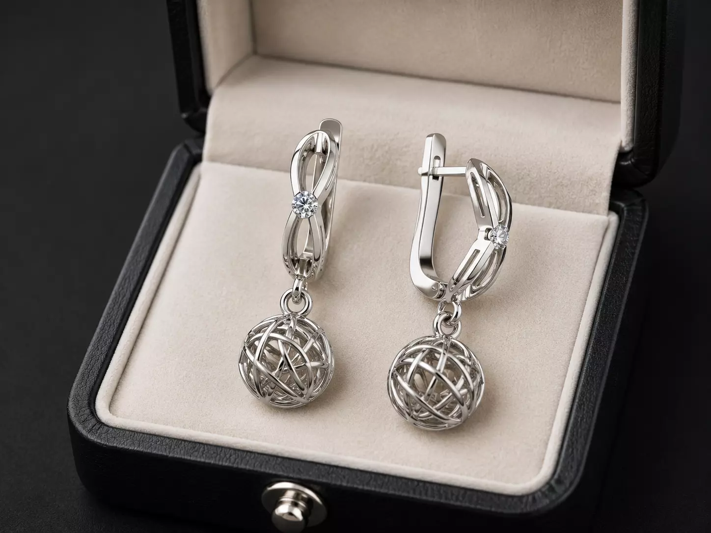 Earrings Fantasy 3D print model