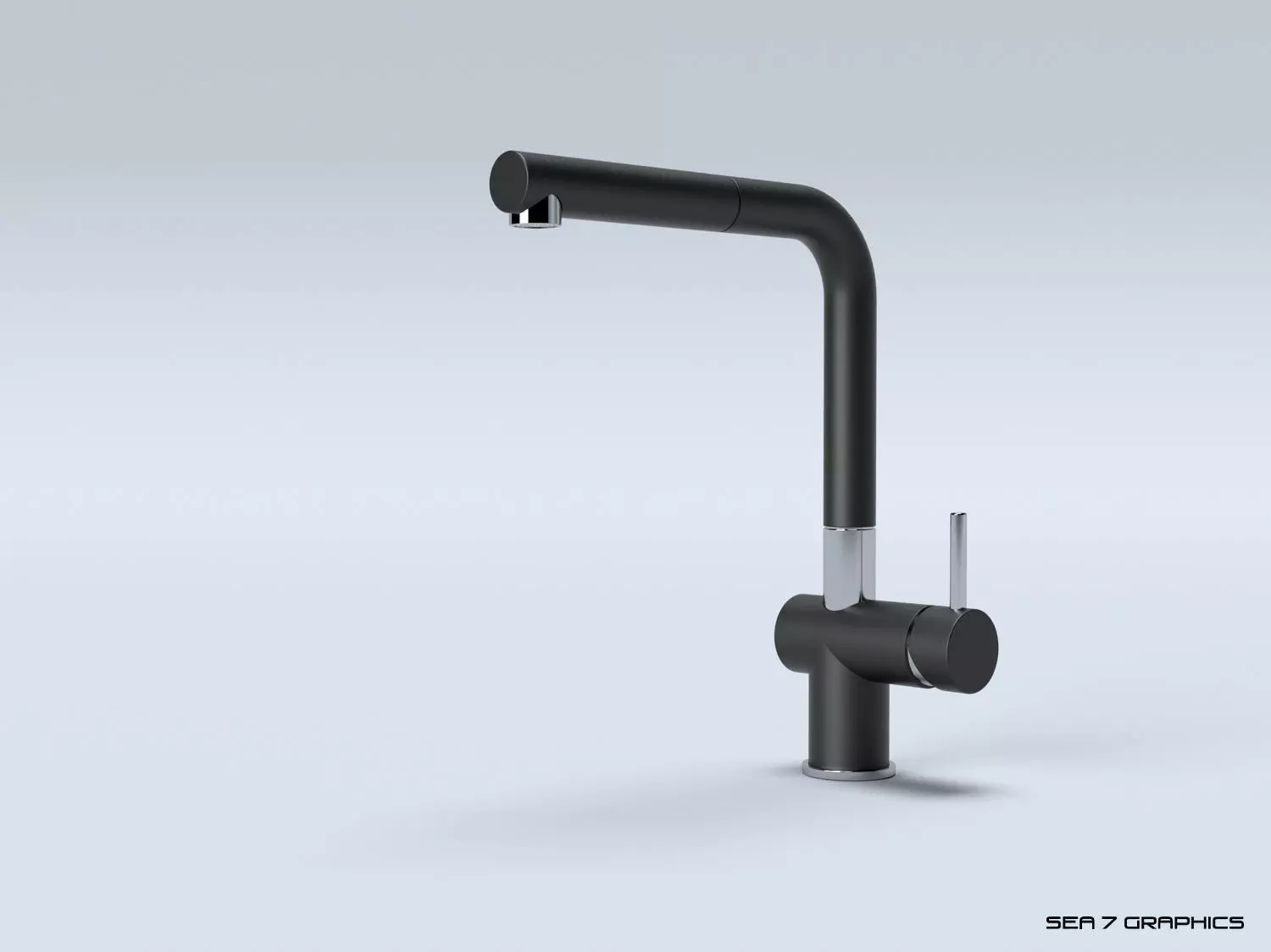 Kitchen Tap Franke Active Plus 3D model_0