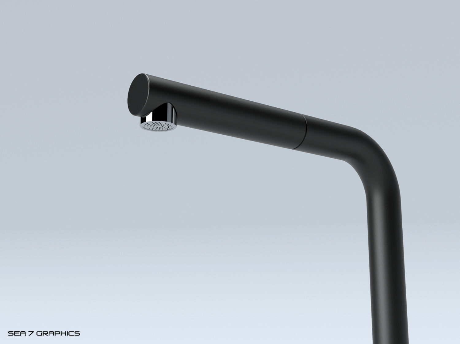 Kitchen Tap Franke Active Plus 3D model_3