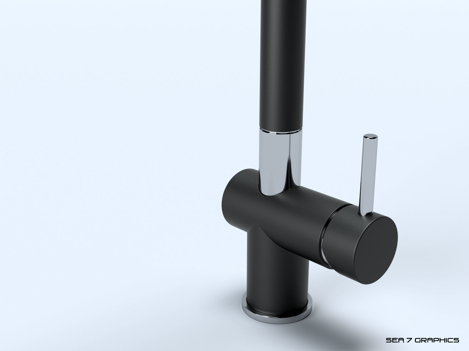 Kitchen Tap Franke Active Plus 3D model_4