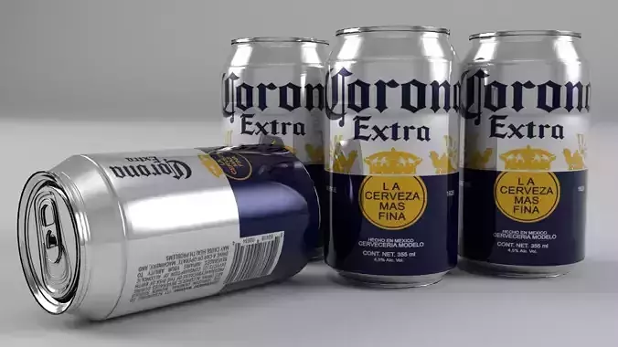 CORONA CAN BEER