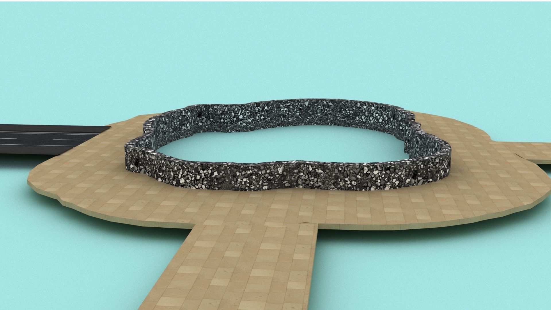 Bangabandu man wearing vest and pants Low-poly 3D model_8