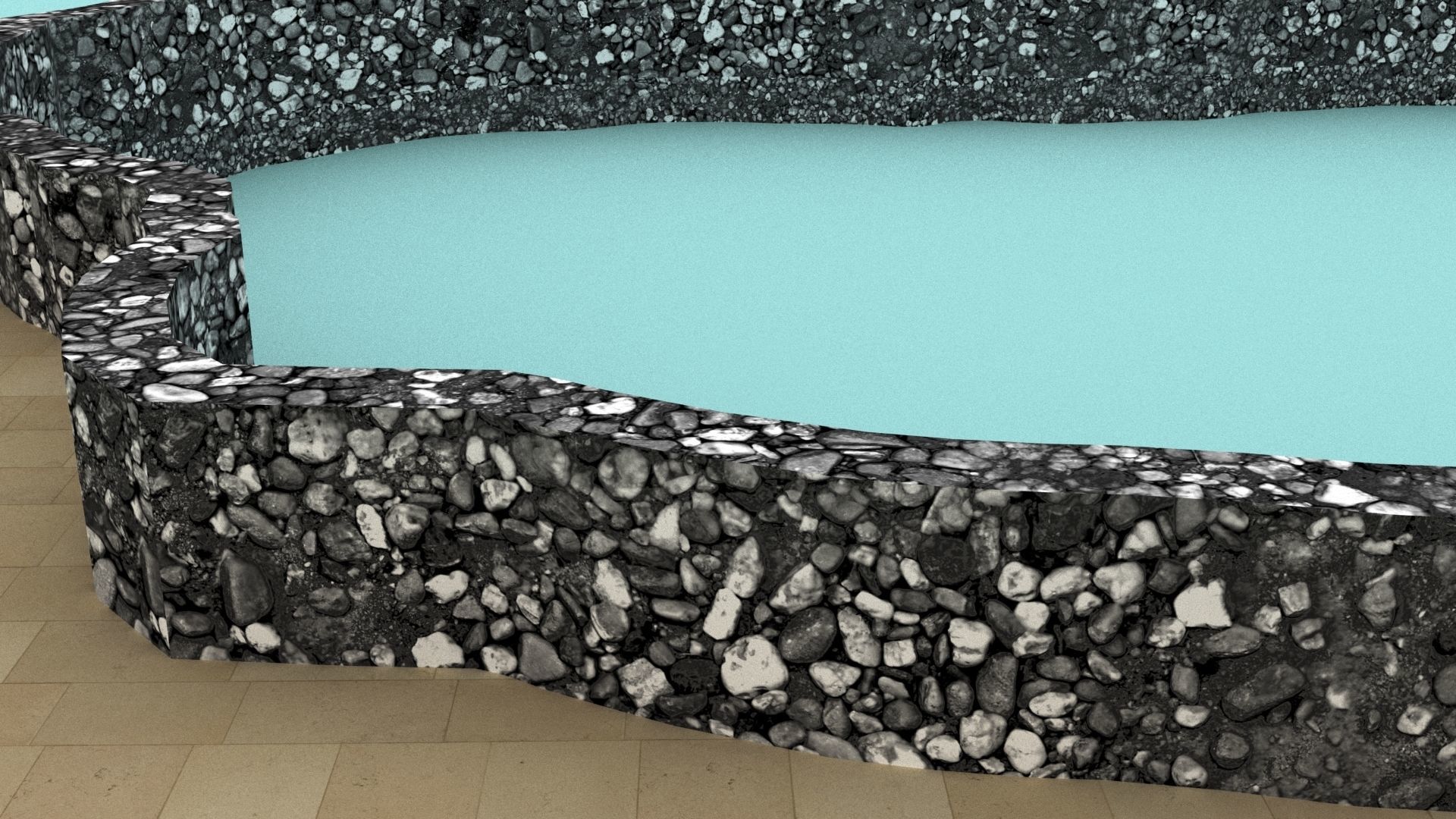 Bangabandu man wearing vest and pants Low-poly 3D model_9