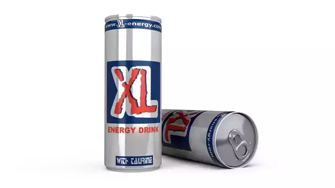 Energy Drink Can 3D model