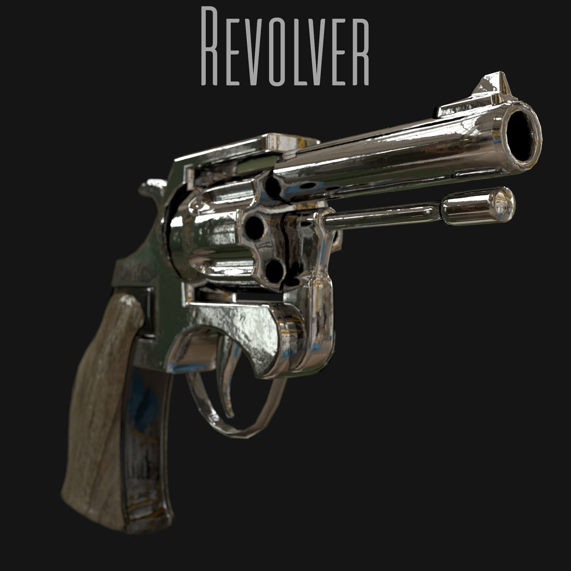 Military Weapons - Modern Weaponry - UVMapped Low-poly 3D model_1