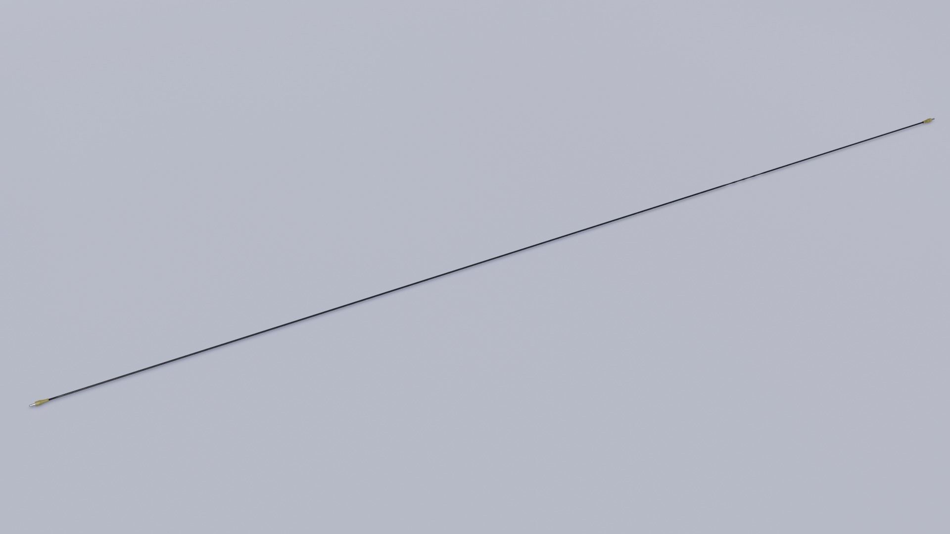 Audio Cable jack Stereo 3D model_4