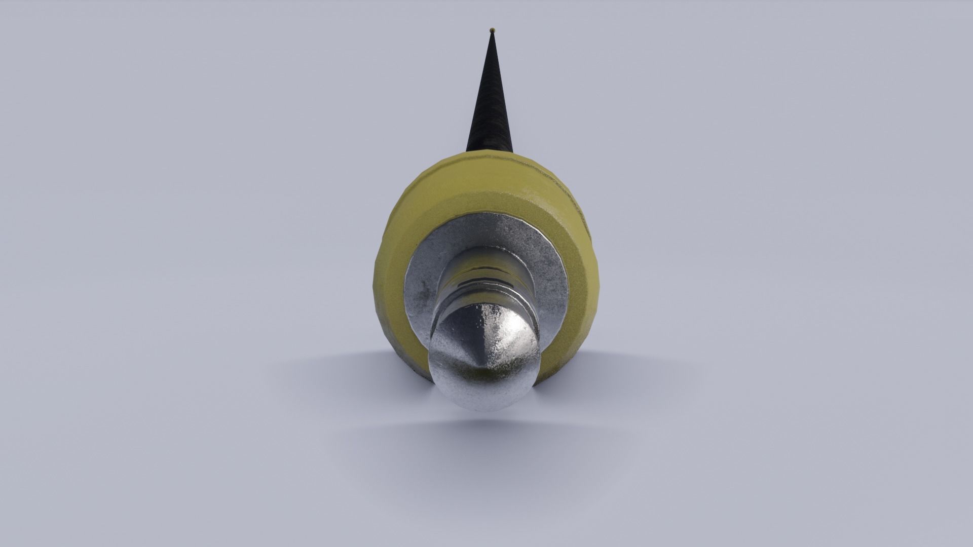 Audio Cable jack Stereo 3D model_3