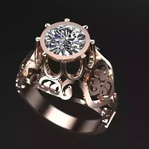 Georgian Style Vintage Diamond Ring