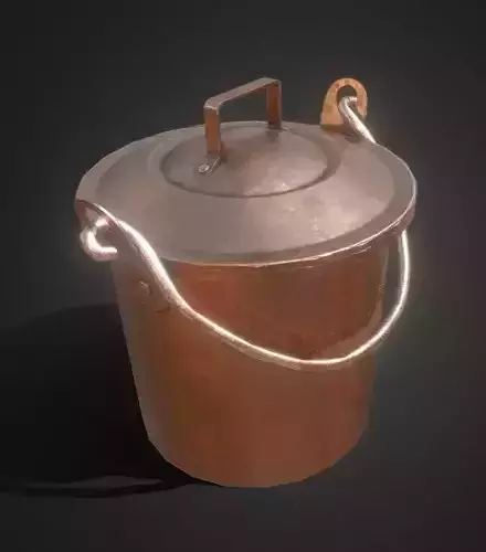 Copper pot