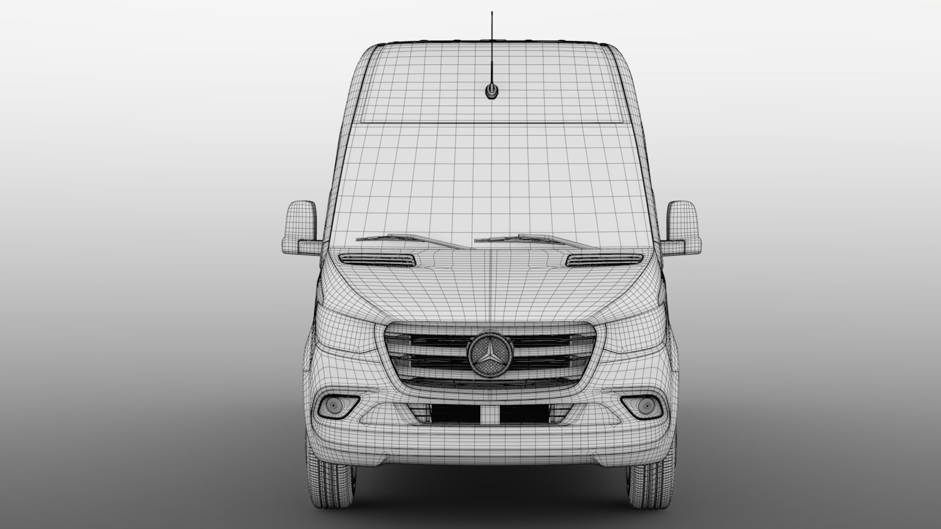 Mercedes Benz Sprinter Panel Van L2H2 RWD 2020 3D model_19