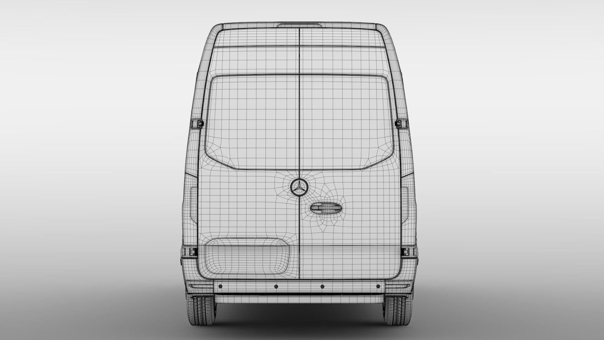 Mercedes Benz Sprinter Panel Van L2H2 RWD 2020 3D model_17