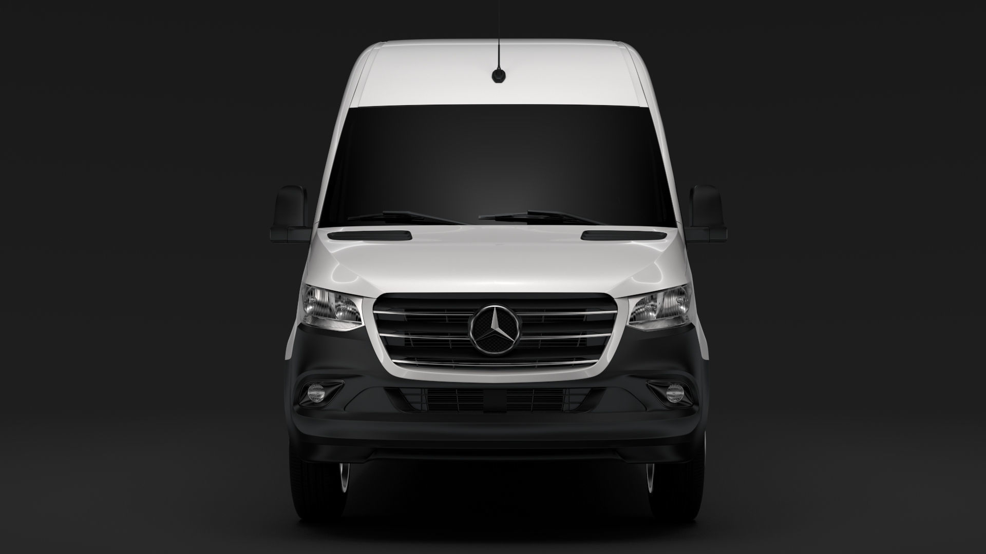Mercedes Benz Sprinter Panel Van L2H2 RWD 2020 3D model_1
