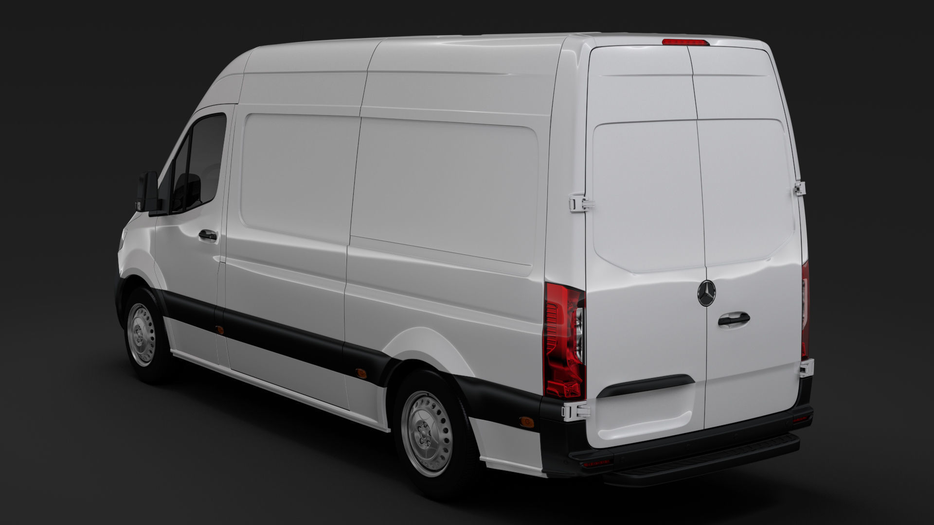 Mercedes Benz Sprinter Panel Van L2H2 RWD 2020 3D model_9