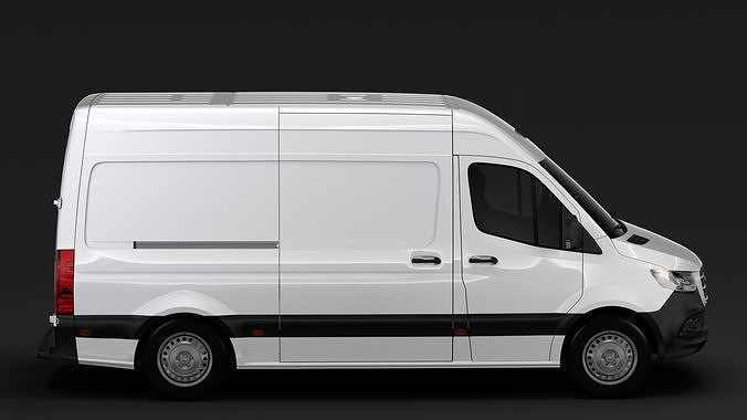 Mercedes Benz Sprinter Panel Van L2H2 RWD 2020 3D model