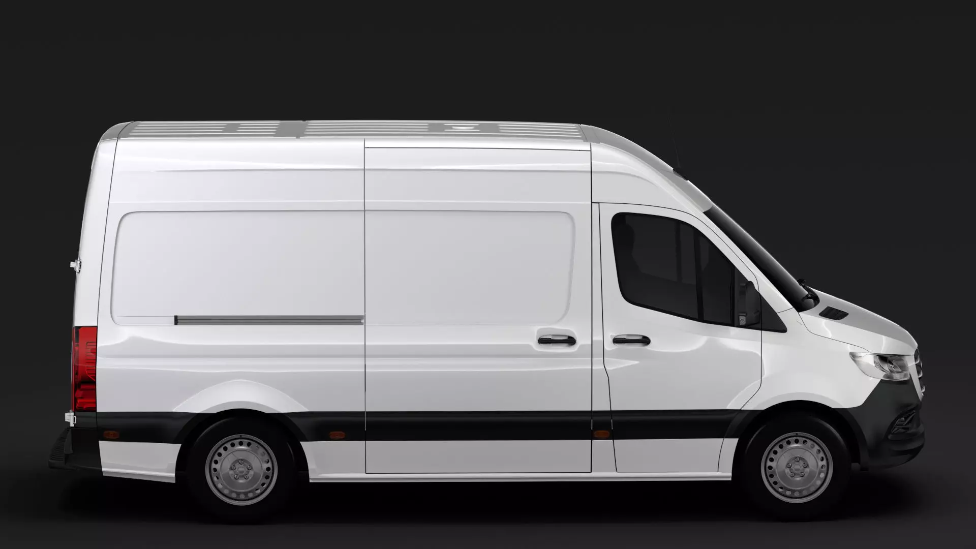 Mercedes Benz Sprinter Panel Van L2H2 RWD 2020 3D model_0