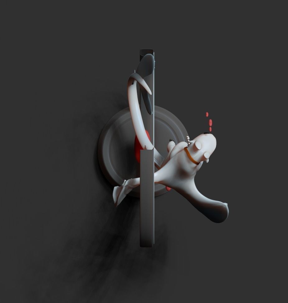 Light Fury Dragon 3D print model_16