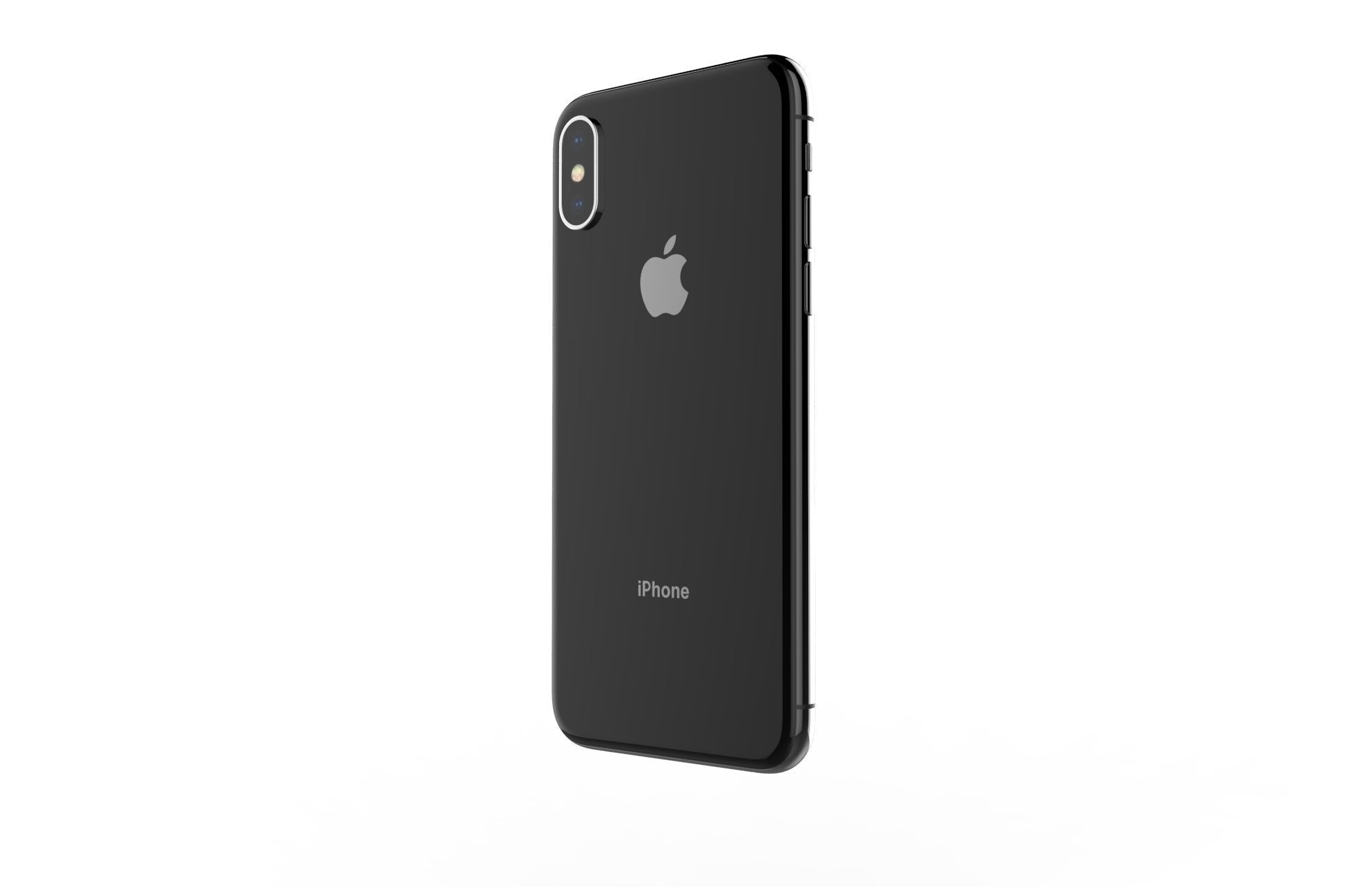 Realistic iphone X xr 3D print model_5