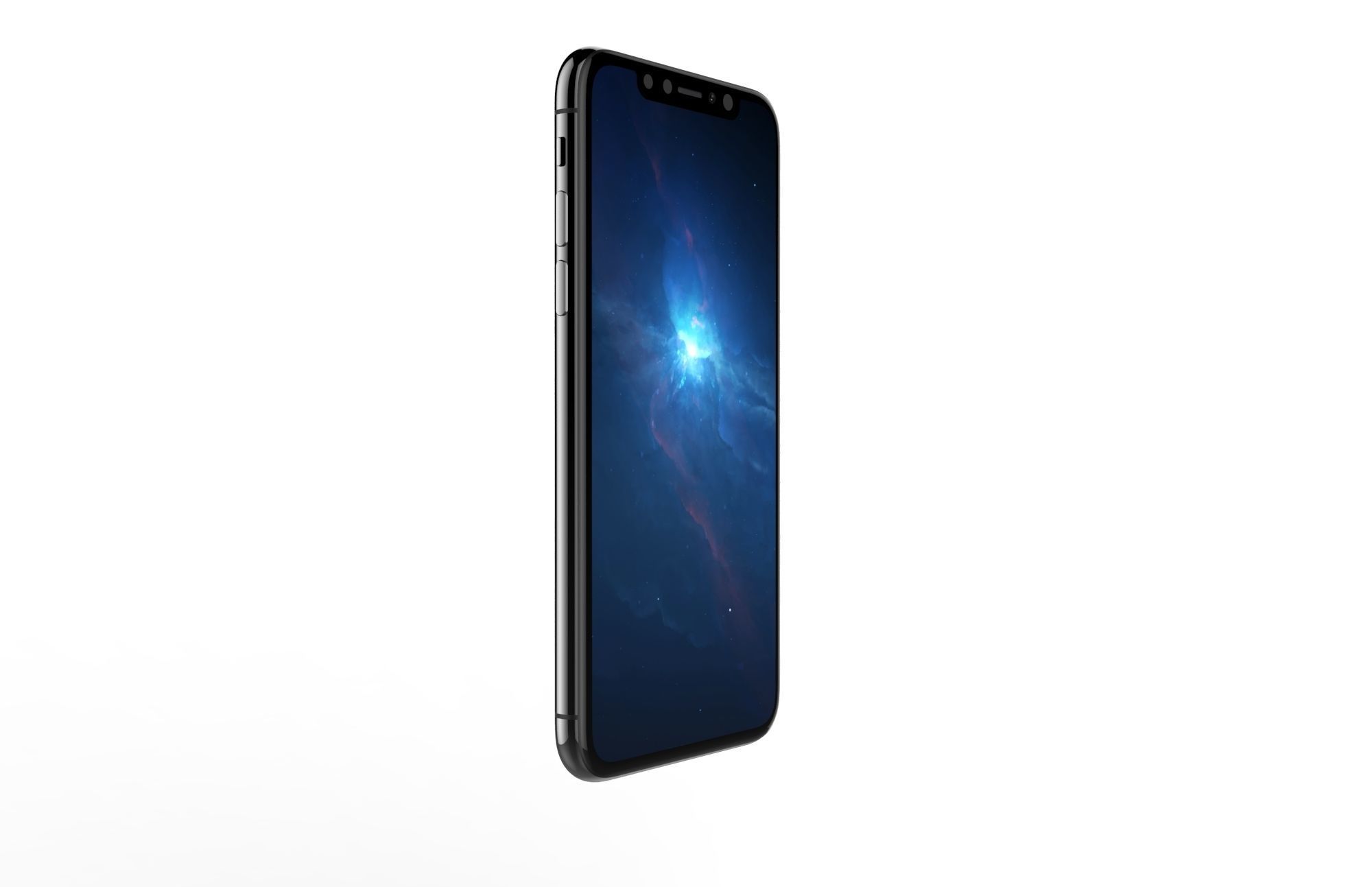 Realistic iphone X xr 3D print model_7