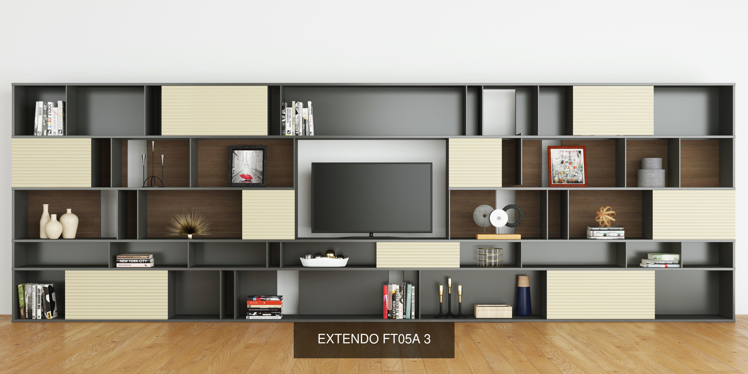 Shelves EXTENDO 15 models 3D Model Collection_4