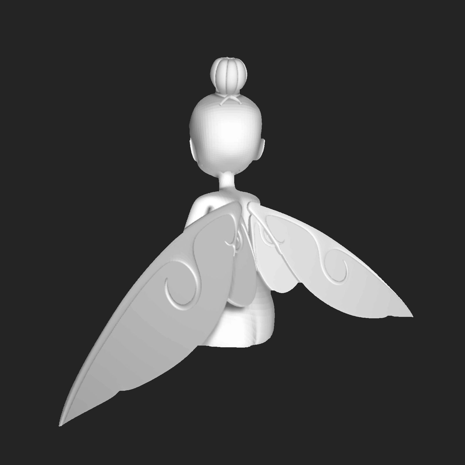 Angry Tinkerbell 3D print model_2