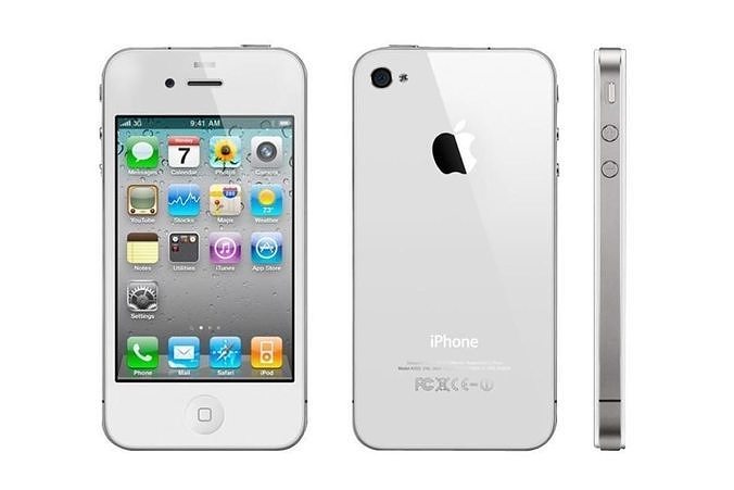 Realistic iphone 4 SILVER mold production 3D Model Low-poly 3D model