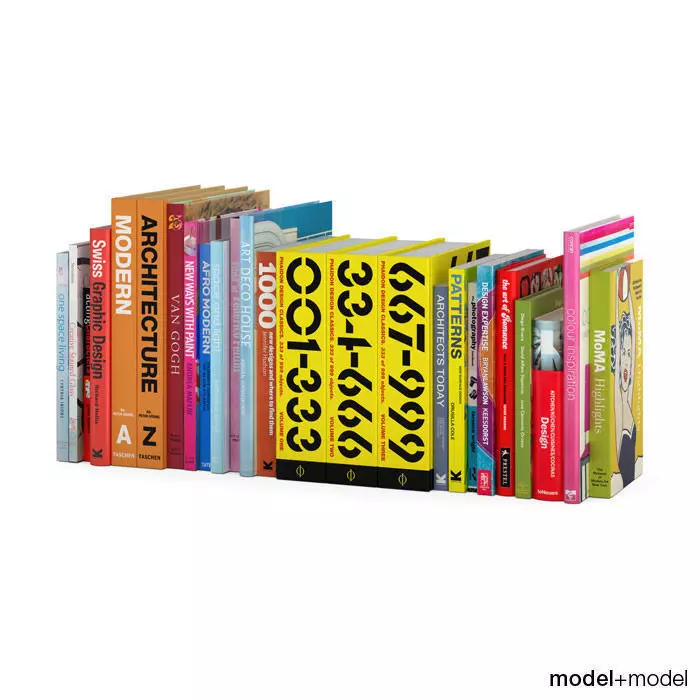 books Free 3D print model_0