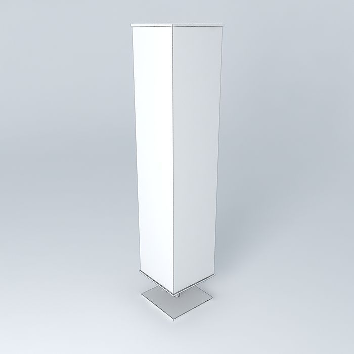Lighting tall stand Free 3D model_3